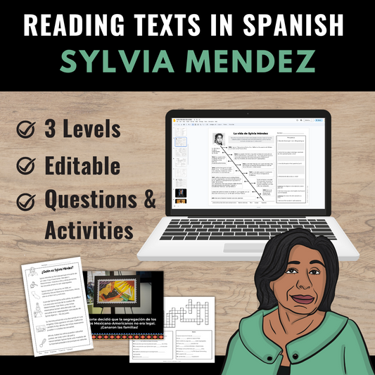 Sylvia Mendez Reading Passages and Activities in Spanish