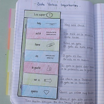 Interactive Notebook Bundle for Beginning Spanish Classes