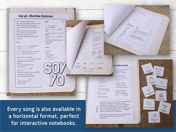 Interactive Notebook Bundle for Beginning Spanish Classes