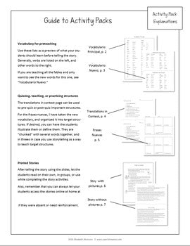 El gato y la campana Free Activity Pack (Belling the Cat in Spanish)