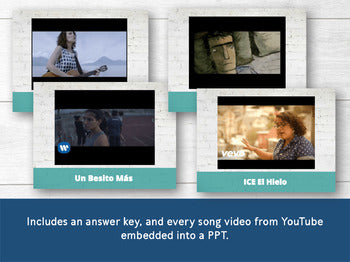 Immigration Songs in Spanish: An Activity Pack (La inmigración)
