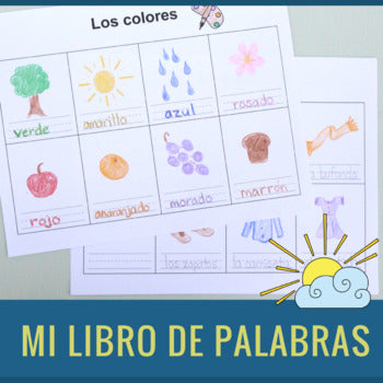 Illustrated Book of Words in Spanish/ Mi libro de palabras en español