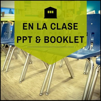 Classroom Objects in Spanish: An Interactive Notebook Mini-Book and PowerPoint