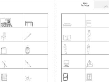 French Beginning of the Year Booklet for Interactive Notebooks