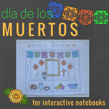 Day of the Dead Split Booklet for Interactive Notebooks