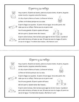 El perro y su reflejo Story and Activity Pack (Dog & His Reflection in Spanish)