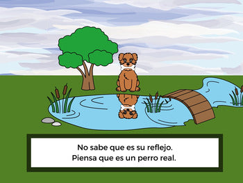 El perro y su reflejo Story and Activity Pack (Dog & His Reflection in Spanish)