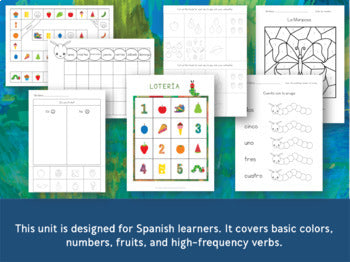 Orugas y Mariposas: A PreK Spanish Unit