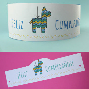 Happy Birthday Cards in Spanish (for the home and classroom)