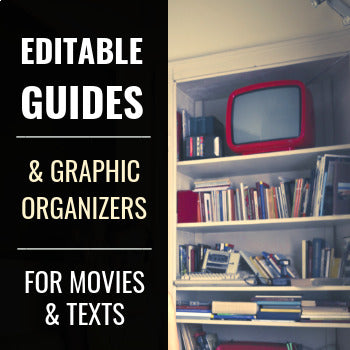 Guides/Graphic Organizers for Movies/Texts in Spanish Class