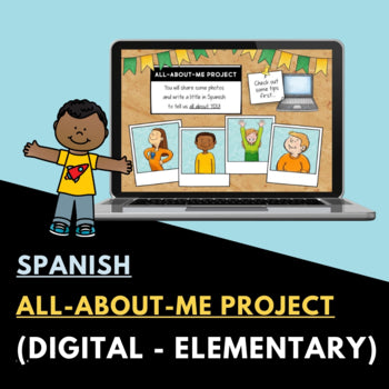 All About Me Spanish Project (Todo sobre mí Proyecto)